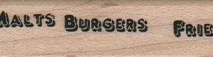 Malts Burgers 3/4 x 2 1/2-0