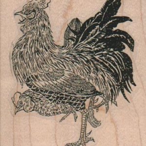 Chickens/Roosters 2 3/4 x 3-0