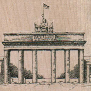Brandenberg Gate 3 1/4 x 2 3/4-0