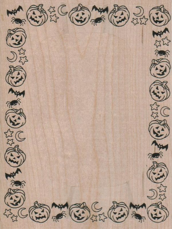 Halloween Border 4 1/2 x 5 3/4-0