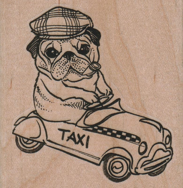 Taxi Dog 2 3/4 x 2 3/4