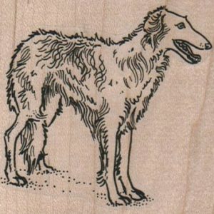 Standing Borzoi 2 3/4 x 2 1/2-0