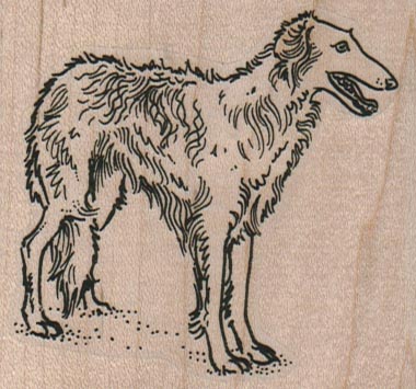 Standing Borzoi 2 3/4 x 2 1/2