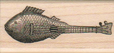 Fish Mandolin 1 1/4 x 2 1/2