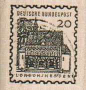 Deutsche Bundespost 1 1/4 x 1 1/4