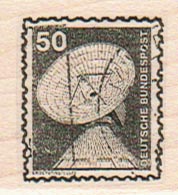 Deutsche Bundespost 1 1/2 x 1 1/4