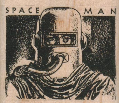 Space Man 2 x 1 3/4