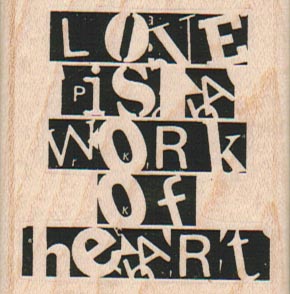Love Is A Work 2 x 2