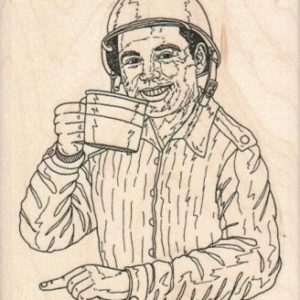 Soldier With Cup 3 x 3 1/2-0