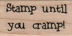 Stamp Until You Cramp 3/4 x 1 1/4-0