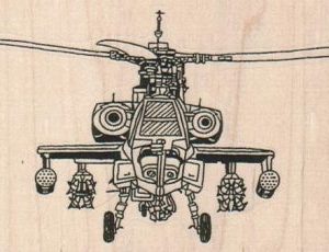 Military Helicopter 4 x 2 1/4-0