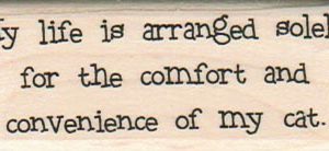 My Life Is Arranged 1 x 2 1/2-0