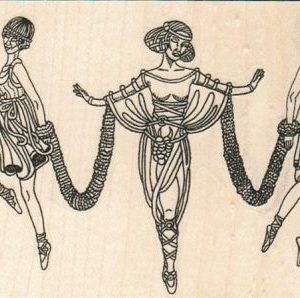 Three Dancing Ladies 4 x 3-0