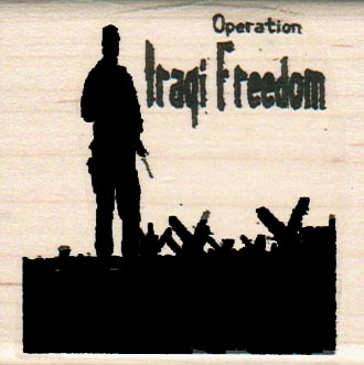 Operation Iraqi Freedom 2 1/4 x 2 1/4