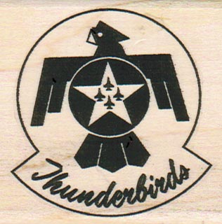 Thunderbirds 2 1/4 x 2 1/4