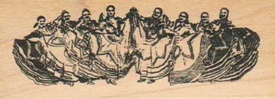 Spanish Dancers/Small 1 1/4 x 3 1/4