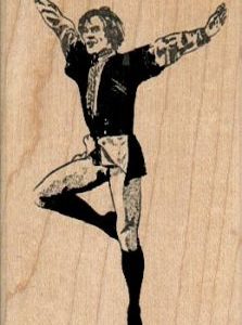 Ballet Dancer Male 1 3/4 x 3-0