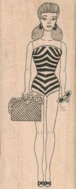 Swimsuit Lady 1 1/2 x 3 1/2