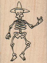 Dancing Skeleton 1 3/4 x 2 1/4