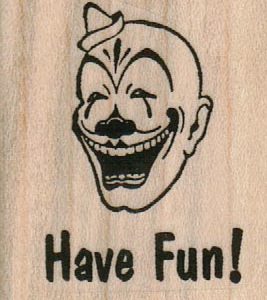 Have Fun Clown 1 1/2 x 1 3/4-0
