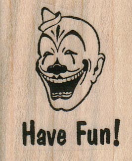 Have Fun Clown 1 1/2 x 1 3/4