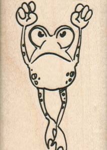 Sad Leaping Frog 1 1/2 x 2 1/2-0