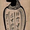 Egyptian Canopic Vessel 1 1/2 x 2 1/2-0