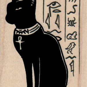 Cat Hieroglyphics 2 1/4 x 3-0