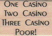 One Casino Two Casino 1 x 1 1/4