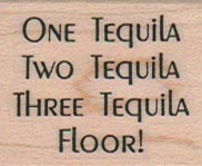 One Tequila Two Tequila 1 1/4 x 1 1/4