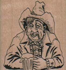 Cowboy Beer 2 x 2 1/4-0