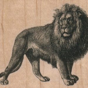 Lion Side View 2 3/4 x 2 1/4-0