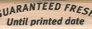 Guaranteed Fresh 3/4 x 2 1/2-0