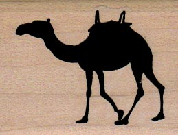 Camel Silhouette 1 1/2 x 1 3/4