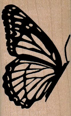 Butterfly Silhouette 1 3/4 x 2 3/4