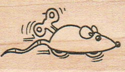 Wind-Up Mouse 1 1/4 x 1 3/4-0