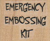 Emergency Embossing Kit 1 1/4 x 1