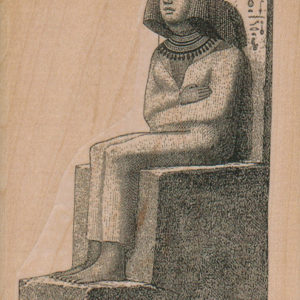 Egyptian Sitting Queen 3 1/2 x 4 1/4-0