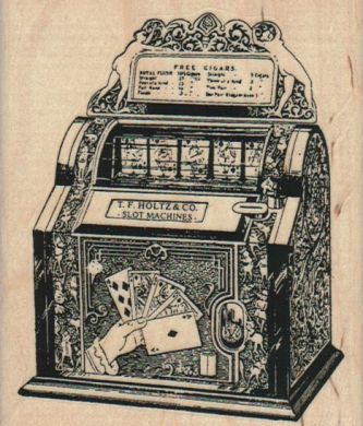 Holtz Slot Machine 3 1/4 x 3 3/4