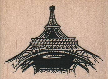 Eiffel Tower Underside 2 1/2 x 1 3/4