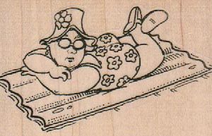 Lady Floating 3 1/2 x 2-0