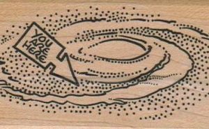 You Are Here 1 3/4 x 3 1/4-0