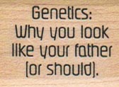 Genetics: Why You Look Like 1 x 1 1/4-0