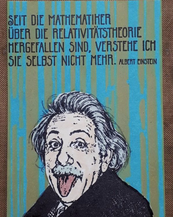 Einstein's Tongue 2 1/2 x 2 1/2-59810