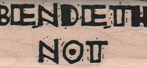 Bendeth Not 1 x 2 1/2-0