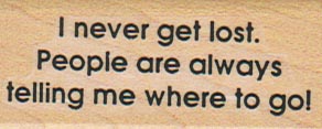 I Never Get Lost 1 x 2-0