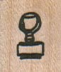 Rubber Stamp/Teensy 3/4 x 3/4-0