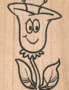 Happy Flower 1 1/4 x 2 1/4-0