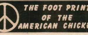 The Foot Print/American 1 1/4 x 3 1/2-0