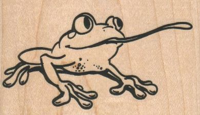 Frog Shooting Tongue 3 x 1 3/4-0